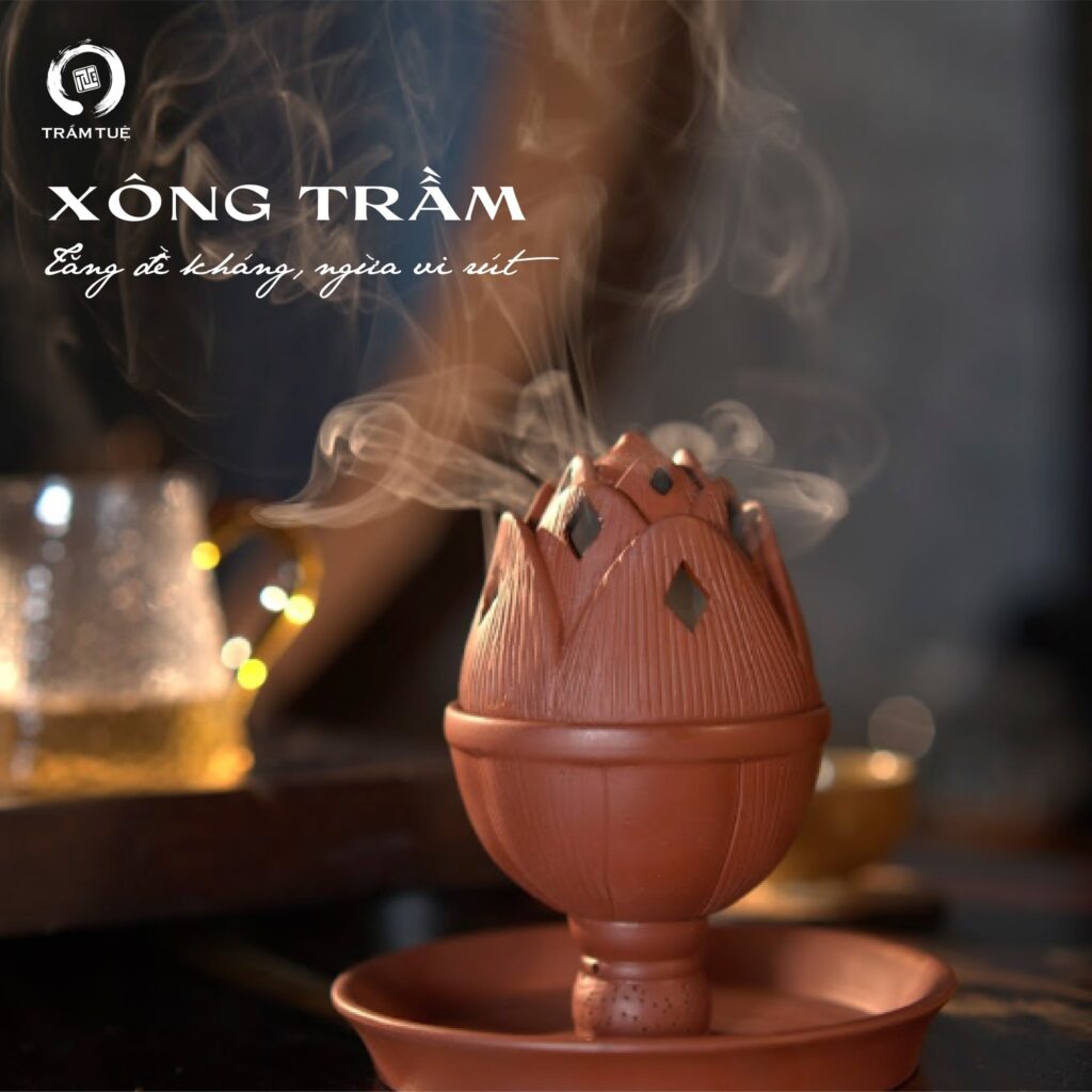 lưu gốm hoa sen